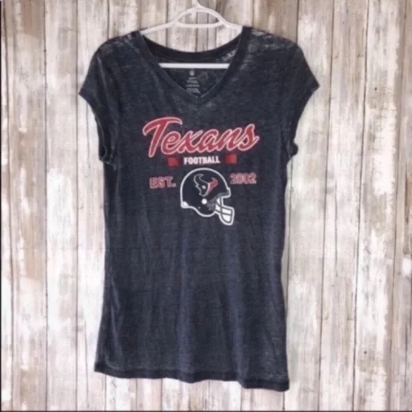 NFL Houston Texans Navy Helmet Tee - Picture 4 of 5